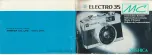 Предварительный просмотр 3 страницы Yashica ELECTRO 35 MC Instruction Booklet