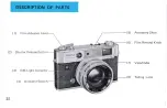 Preview for 50 page of Yashica Lynx-14E Instruction Booklet