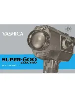 Yashica Super-600 Electro Instruction Booklet preview