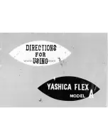 Yashicaflex A II Directions For Using preview