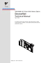 Preview for 1 page of YASKAWA 1000 Series Technical Manual