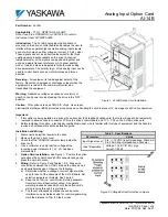 YASKAWA AI-14B User Manual preview