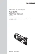 YASKAWA CC-Link Technical Manual preview