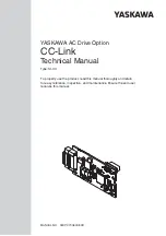 Preview for 1 page of YASKAWA CC-Link Technical Manual