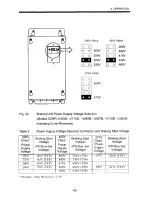 Предварительный просмотр 43 страницы YASKAWA CDBR Instructions Manual