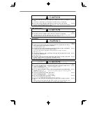 Preview for 7 page of YASKAWA CIMR-MC5A2011 Instruction Manual