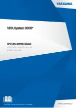 YASKAWA CPU 314ST Manual предпросмотр