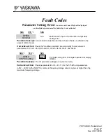 Preview for 37 page of YASKAWA GPD 505/P5 Troubleshooting Manual