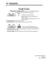 Preview for 38 page of YASKAWA GPD 505/P5 Troubleshooting Manual