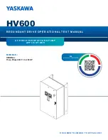 YASKAWA H6R B Series Performance Test Manual preview