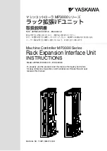 YASKAWA JEPMC-EXU3001-E Instructions Manual preview