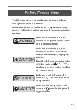 Preview for 3 page of YASKAWA JEPMC-EXU3001-E Instructions Manual