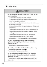 Preview for 8 page of YASKAWA JEPMC-YVD3001-E Instructions Manual