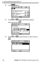 Preview for 44 page of YASKAWA JVOP-KPLCB04AxB Installation Manual