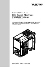 YASKAWA JZSP-GA500 Installation Manual preview