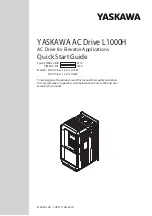 YASKAWA L1000H Quick Start Manual preview