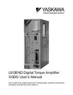 YASKAWA Legend 01 User Manual предпросмотр