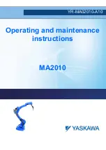 YASKAWA MA2010 Operating And Maintenance Instructions Manual preview