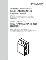 Предварительный просмотр 1 страницы YASKAWA MECHATROLINK-II V1000 Installation Manual