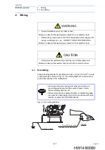 Предварительный просмотр 25 страницы YASKAWA MOTOMAN-MH80 Instructions Manual