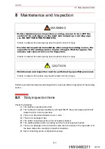 Preview for 69 page of YASKAWA MOTOWELD-EH500 Instruction Manual