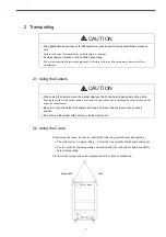 Предварительный просмотр 11 страницы YASKAWA MOTOWELD-T300D Instructions Manual