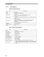 Preview for 72 page of YASKAWA MP2300Siec Hardware Manual