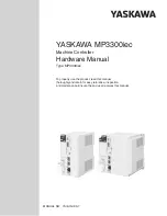 YASKAWA MP3300iec Hardware Manual preview