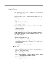 Preview for 3 page of YASKAWA MP920 User Manual