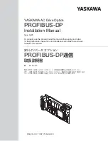 YASKAWA PROFIBUS-DP SI-P3 Installation Manual preview