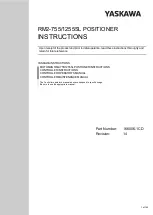 Preview for 1 page of YASKAWA RM2-755/1255SL Instructions Manual