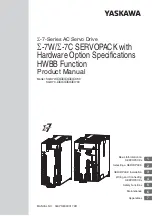 YASKAWA SERVOPACK Sigma 7C Series Product Manual preview