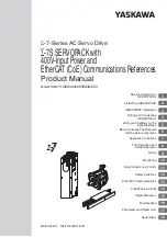 Preview for 1 page of YASKAWA SGD7S-xxxDA0 series Product Manual