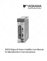 Preview for 3 page of YASKAWA SGDS Sigma III Series User Manual