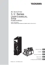 YASKAWA SGDV User Manual preview