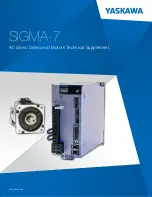 Preview for 1 page of YASKAWA SGM7J-A5A Technical Supplement