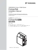 YASKAWA SI-M3/V Installation Manual preview