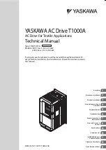 YASKAWA T1000A Technical Manual preview