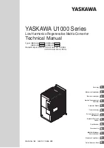 YASKAWA U1000 Series Technical Manual предпросмотр