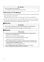 Preview for 4 page of YASKAWA Varispeed CIMR-V7AZ Series Quick Start Manual