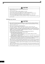 Preview for 5 page of YASKAWA Varispeed f7 Instruction Manual