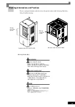 Preview for 8 page of YASKAWA Varispeed f7 Instruction Manual