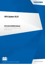 Предварительный просмотр 1 страницы YASKAWA VIPA System SLIO Manual