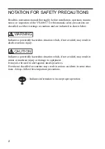 Preview for 3 page of YASKAWA VS-606V7 Series Instruction Manual