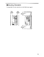 Preview for 15 page of YASKAWA VS mini C Series Instruction Manual