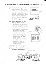 Preview for 152 page of YASKAWA YASNAC i80 Maintenance Manual