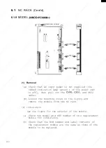 Preview for 170 page of YASKAWA YASNAC i80 Maintenance Manual