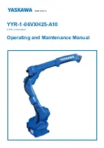 YASKAWA YYR-1-06VXH25-A10 Operating And Maintenance Manual preview