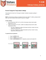 Preview for 8 page of Yates Y-530 User Manual