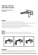 Предварительный просмотр 1 страницы Yatin 8057007 Installation Instructions